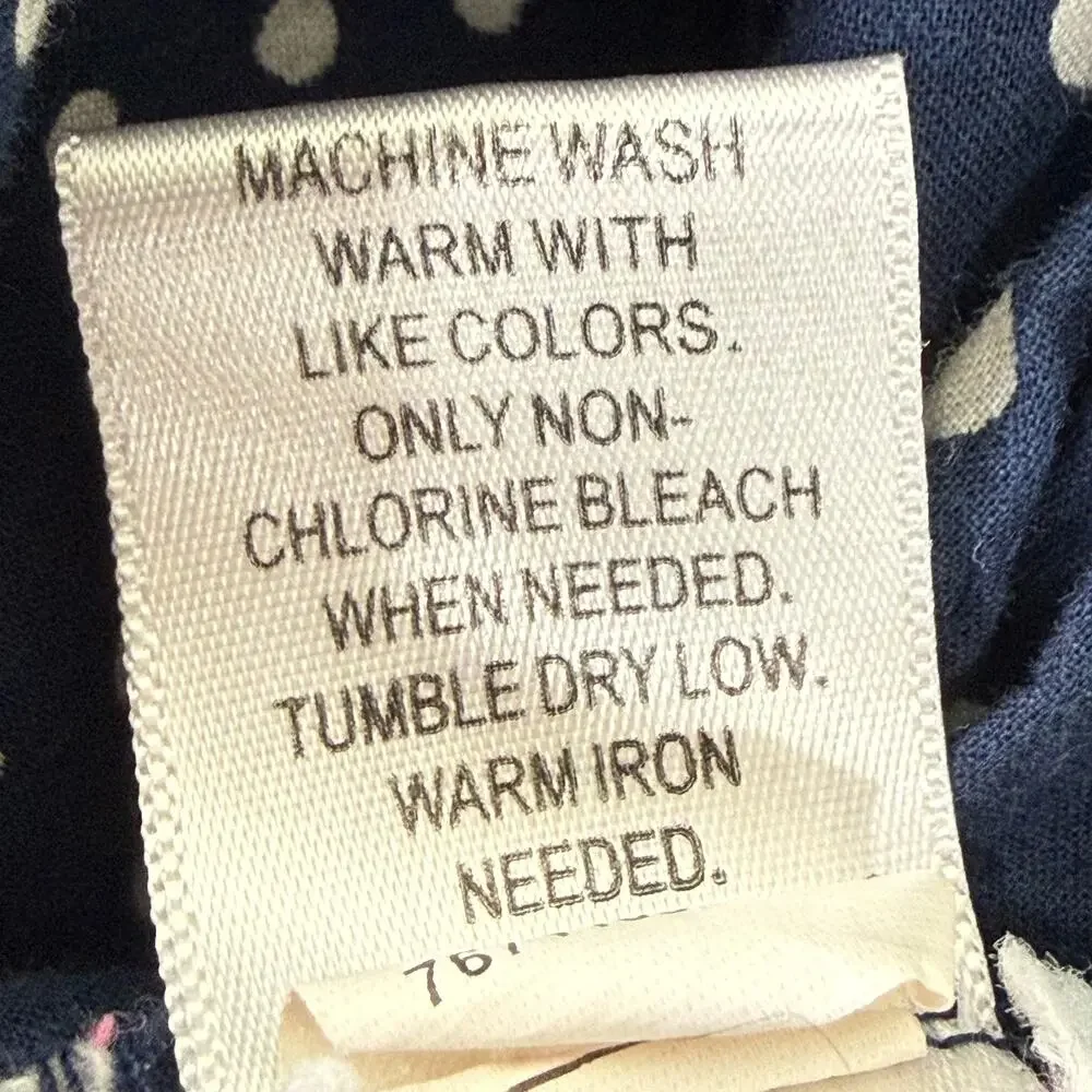 Y2k Blue Polka Dot Tiered Dress Whimsy Twee Mod Retro Rockabilly Americana S M - Picture 8 of 8